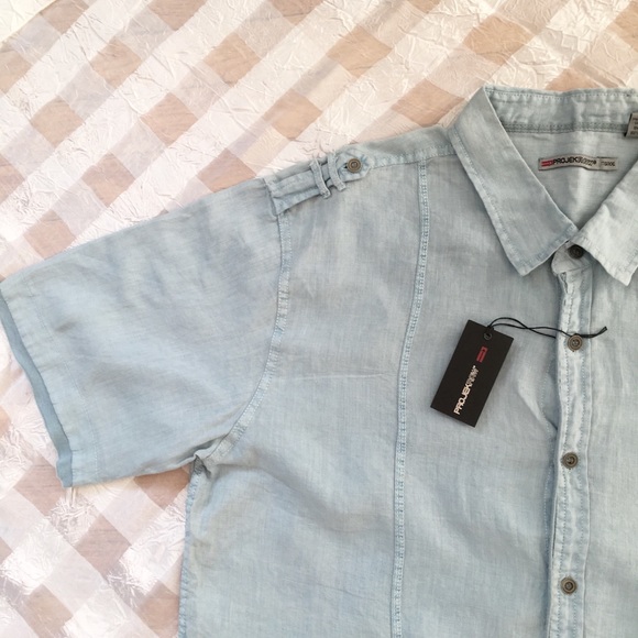 Projekraw male XXL cotton shirt, brand new - Picture 3 of 8